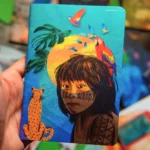 Caderno Amazônia da Entrelinhas: arte exclusiva para diário, sketchbook e bullet journal