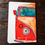 Caderno Kombi da Entrelinhas, arte autoral brasileira para escrever e desenhar