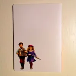 Caderno Saia do meu Caminho da Entrelinhas, arte autoral brasileira para escrever e desenhar