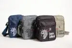 Shoulder Bag Centro Cultural Sabotage Vive da Entrelinhas, com estampa de arte exclusiva de artista brasileiro