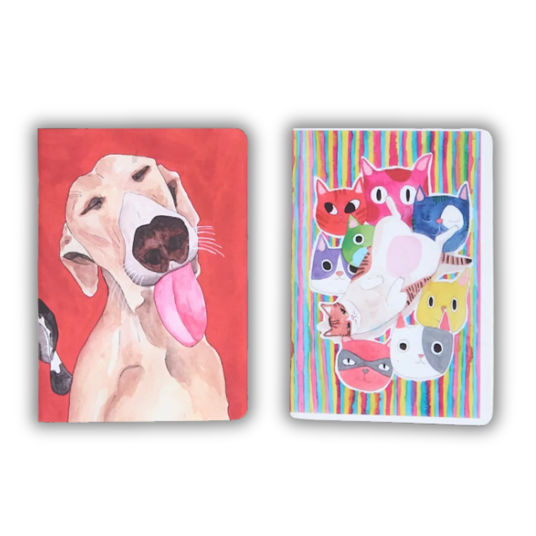 31 Kit Pet Lovers da Entrelinhas: cadernos de arte exclusiva