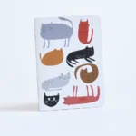 Kit Amor, Flores e Gatos da Entrelinhas: cadernos de arte exclusiva