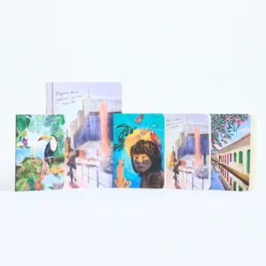 Cidades, Natureza e Avenida - caderno sem pauta artesanal da Entrelinhas