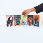 Kit MP"M" – Marley, Clube da Esquina, Beatles, Tupac & Cartola da Entrelinhas: cadernos de arte exclusiva