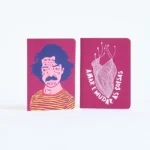 Kit Belchior & Amar e Mudar as Coisas da Entrelinhas: cadernos de arte exclusiva