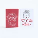 Kit Frida & Flores da Entrelinhas: cadernos de arte exclusiva
