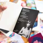 Caderno Rita Lee da Entrelinhas, sem pauta, com arte exclusiva de artista brasileiro